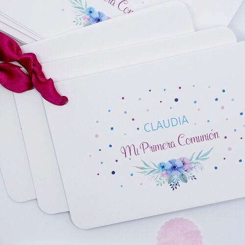 Invitación de Comunión "Claudia"